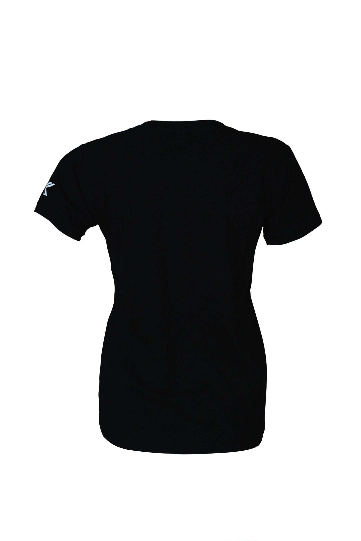 WOMEN'S DARK BLACK T-SHIRT